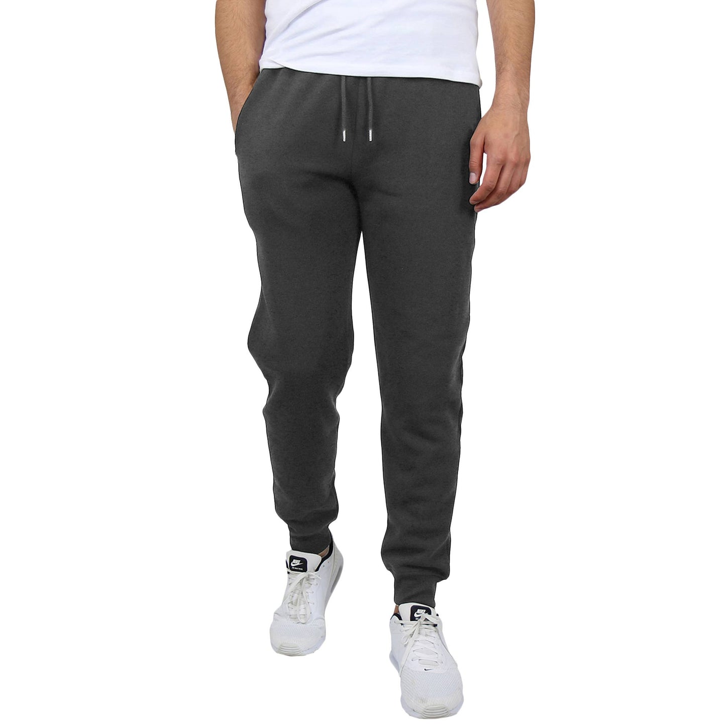 Galaxy By Harvic Men's Fleece Jogger Lounge Pants