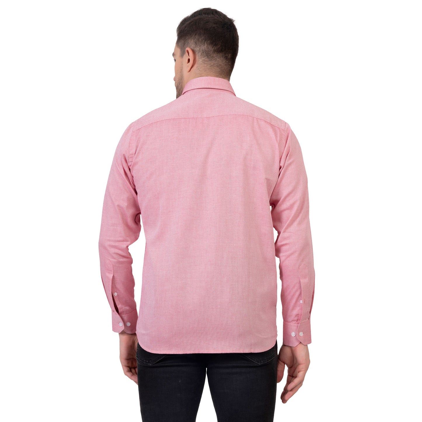 English Oxford Shirt Full Sleeve (Pink)