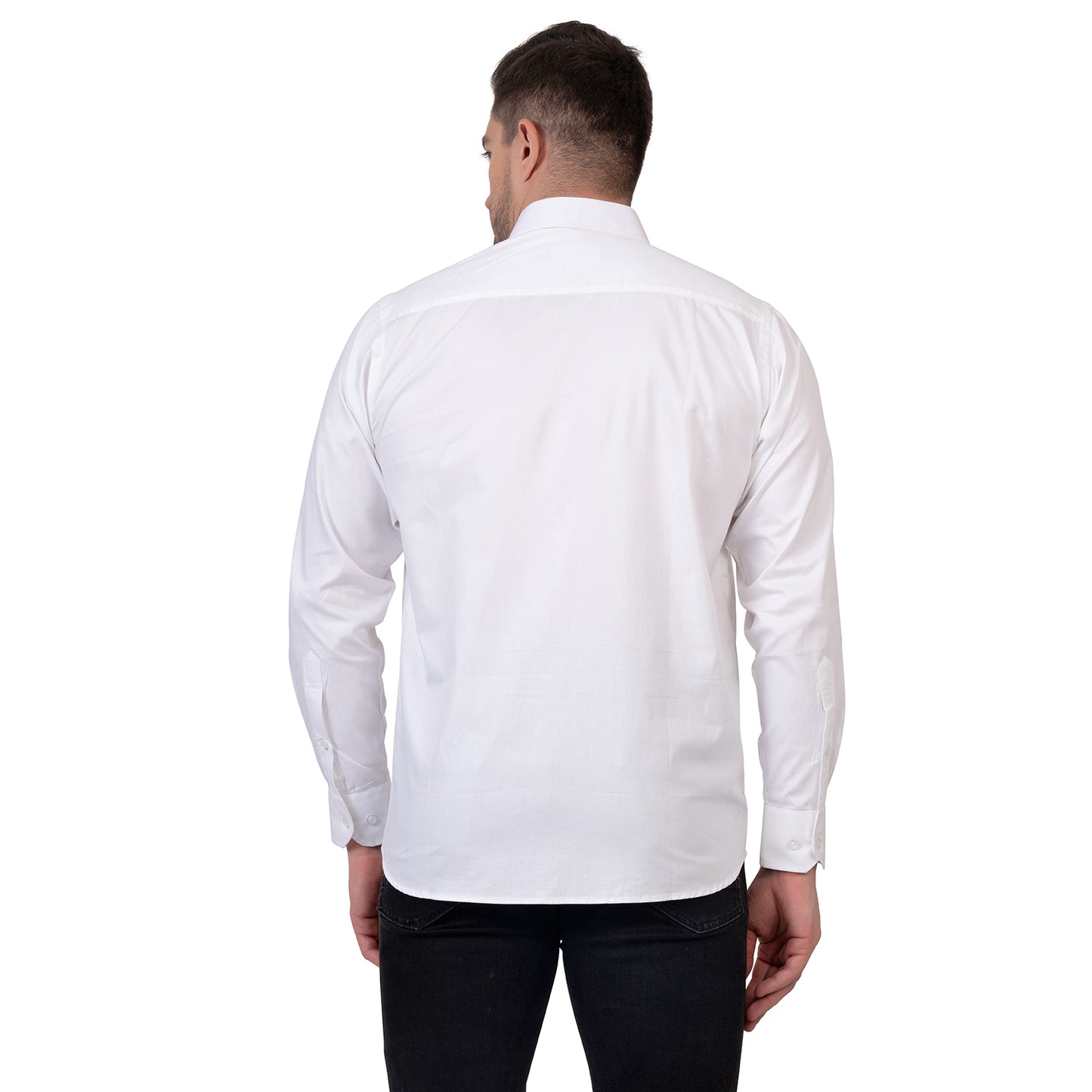 English Oxford Shirt Full Sleeve (White)