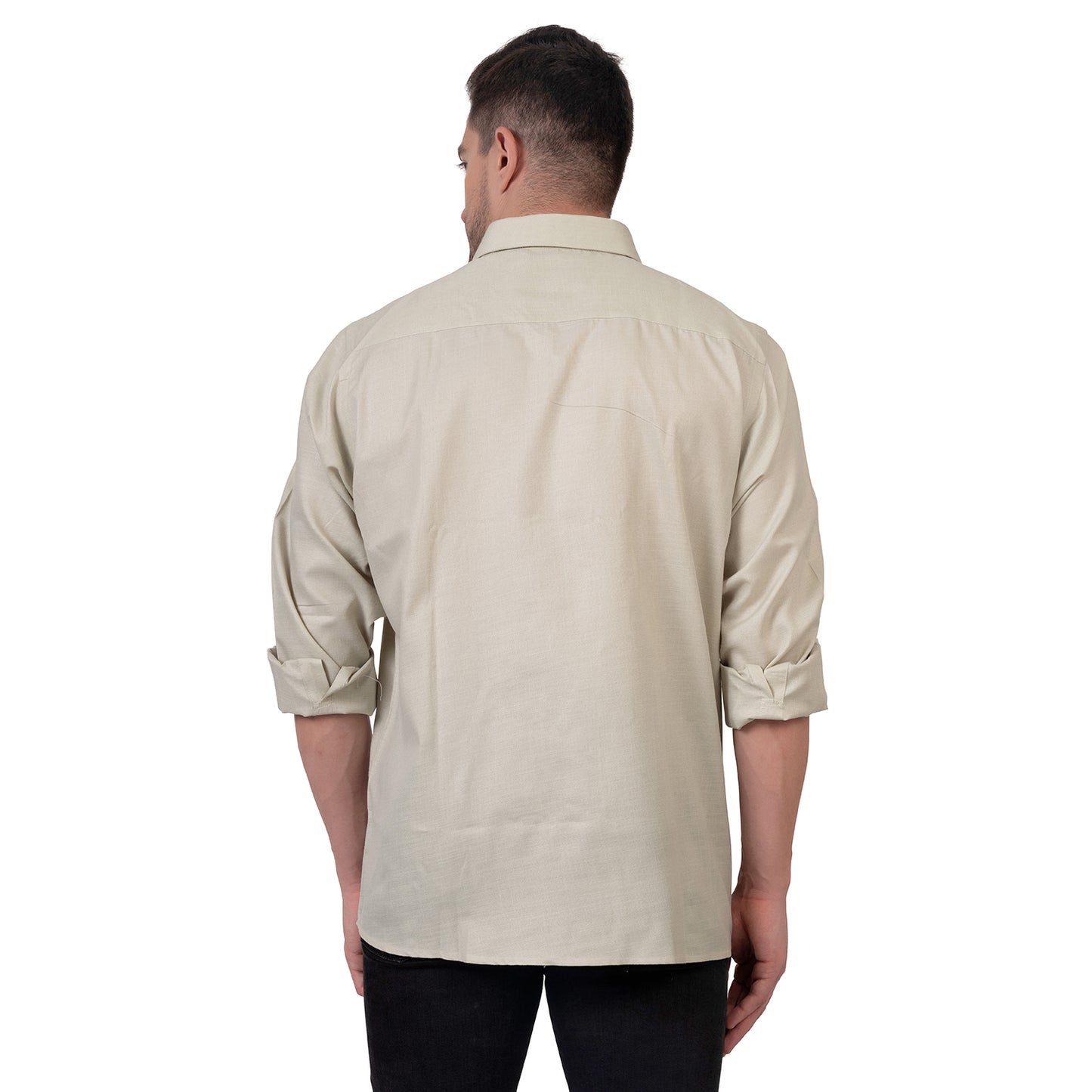 Full Sleeve Premium Linen Shirt (Sand Brown)