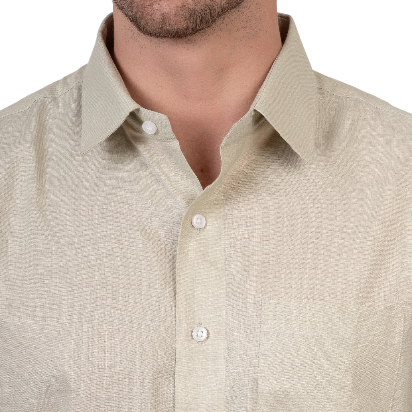 Full Sleeve Premium Linen Shirt (Sand Brown)