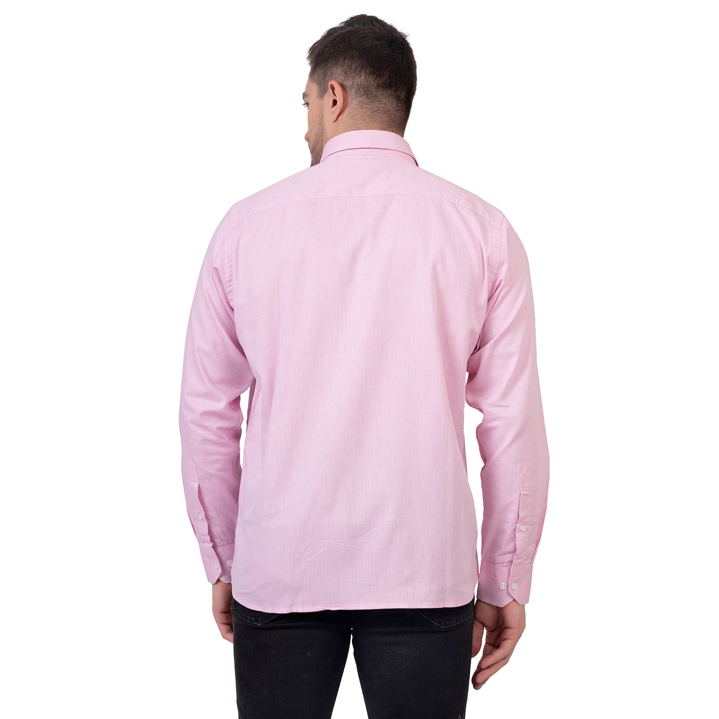 English Oxford Shirt Full Sleeve (Bright Pink)