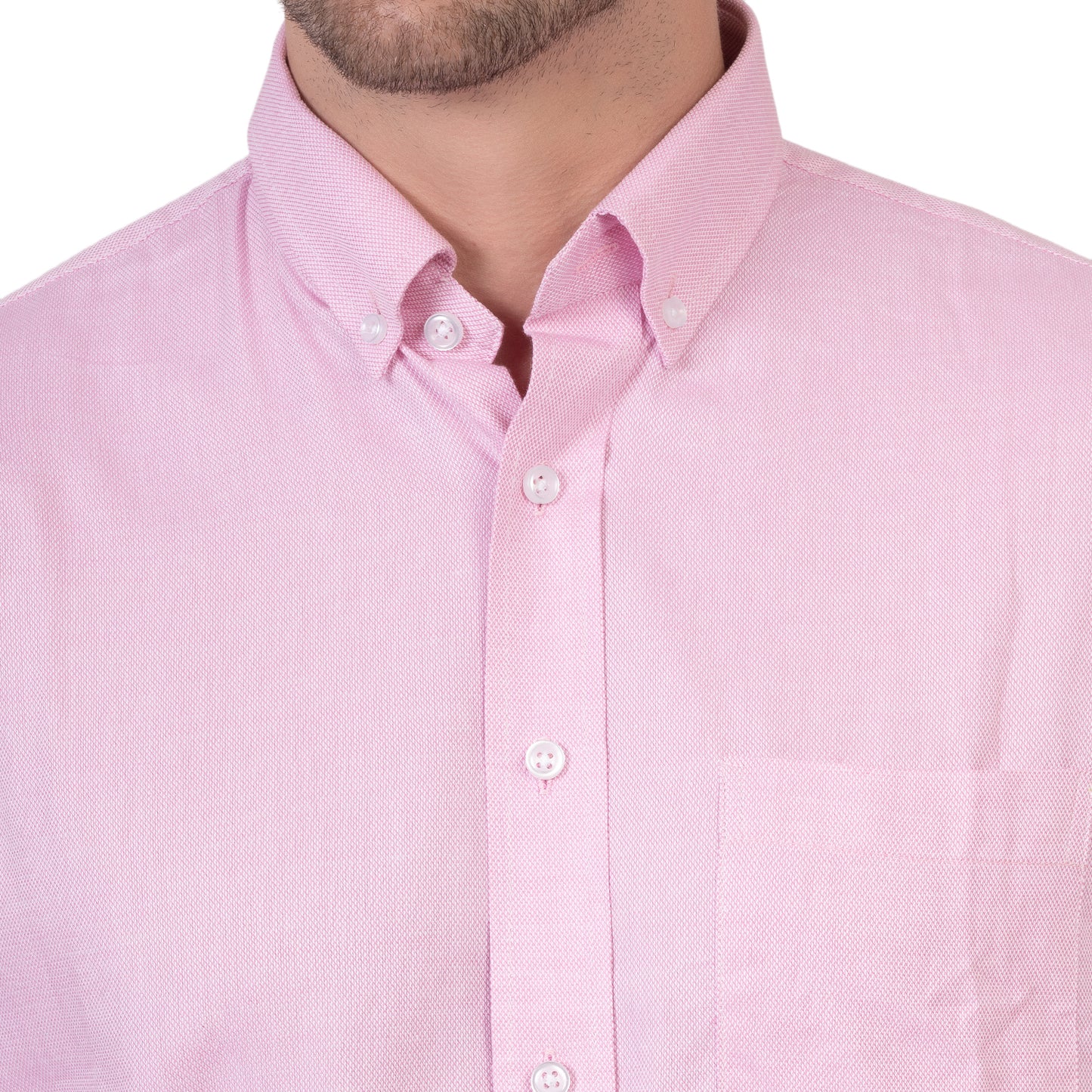 English Oxford Shirt Full Sleeve (Bright Pink)