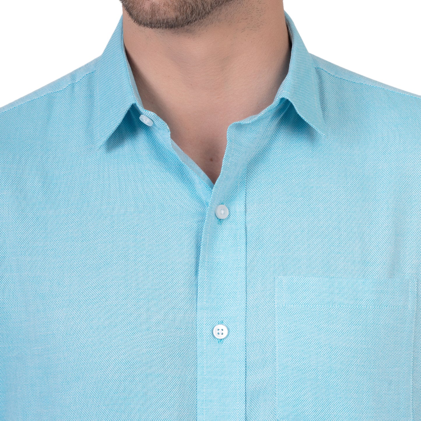 English Oxford Shirt Full Sleeve (Sky Blue)