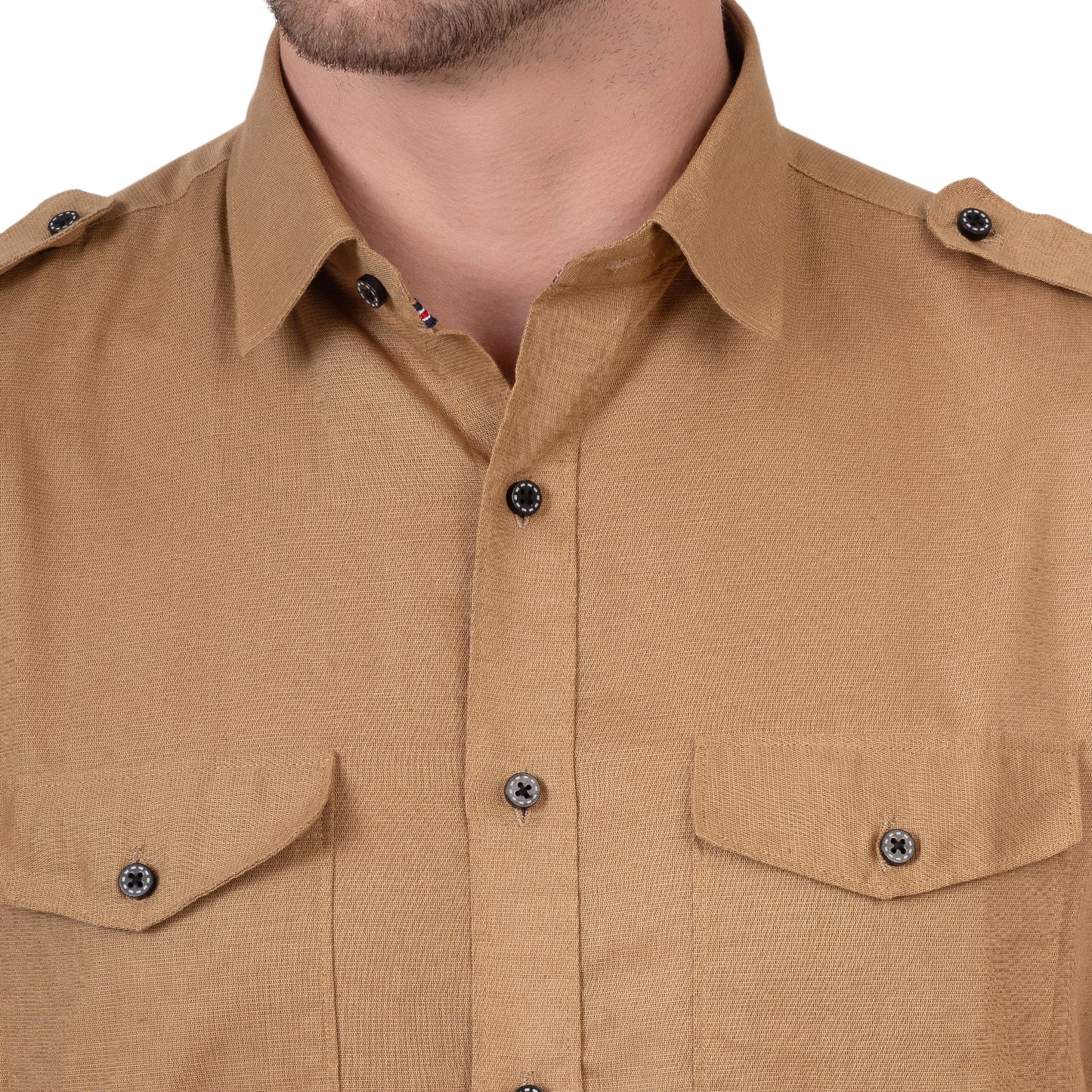 Full Sleeve Magic Linen Shirt (Coffee Brown)