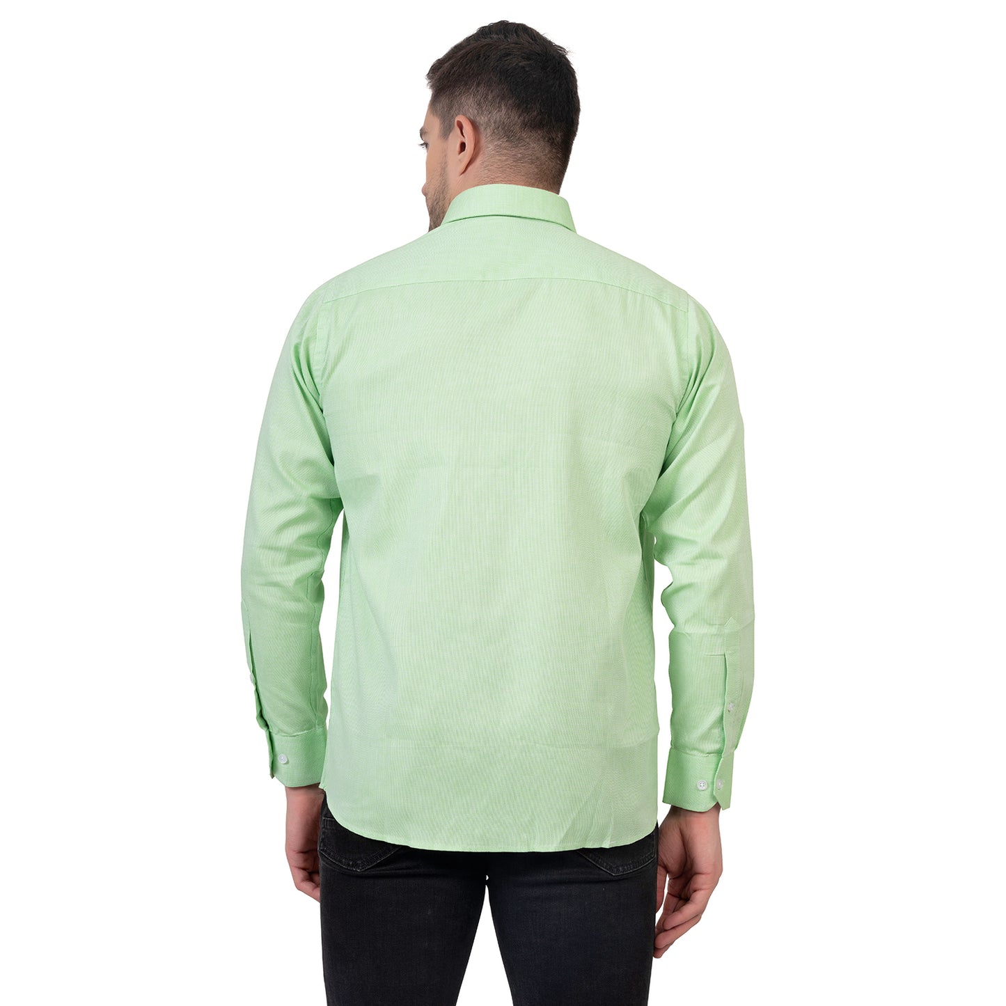 English Oxford Shirt Full Sleeve (Aqua Green)