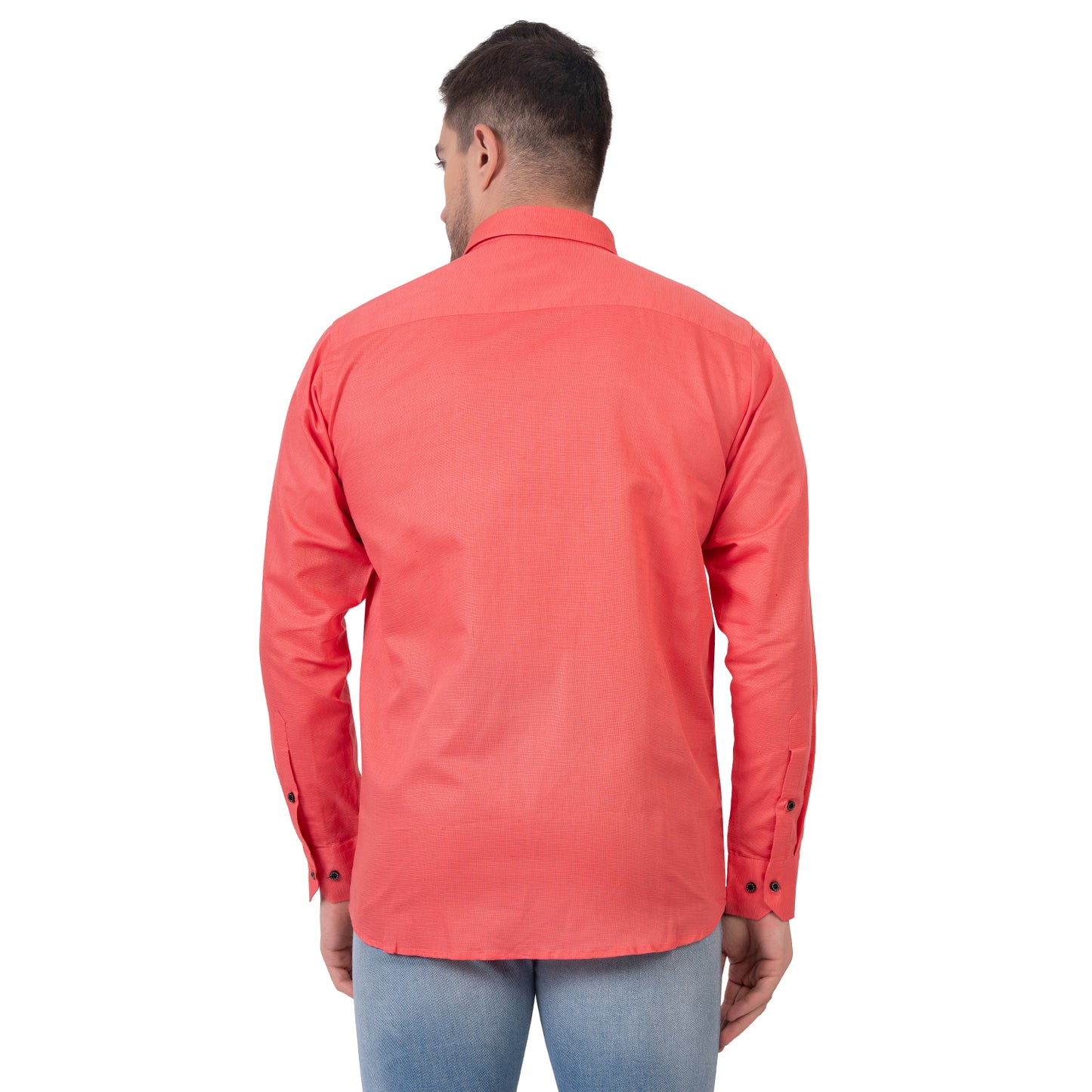 Full Sleeve Magic Linen Shirt (Fire Red)