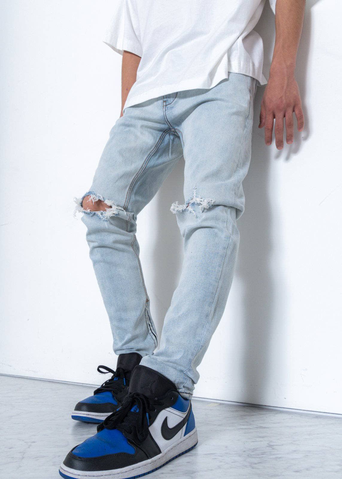 Konus Men's Washed Out Denim