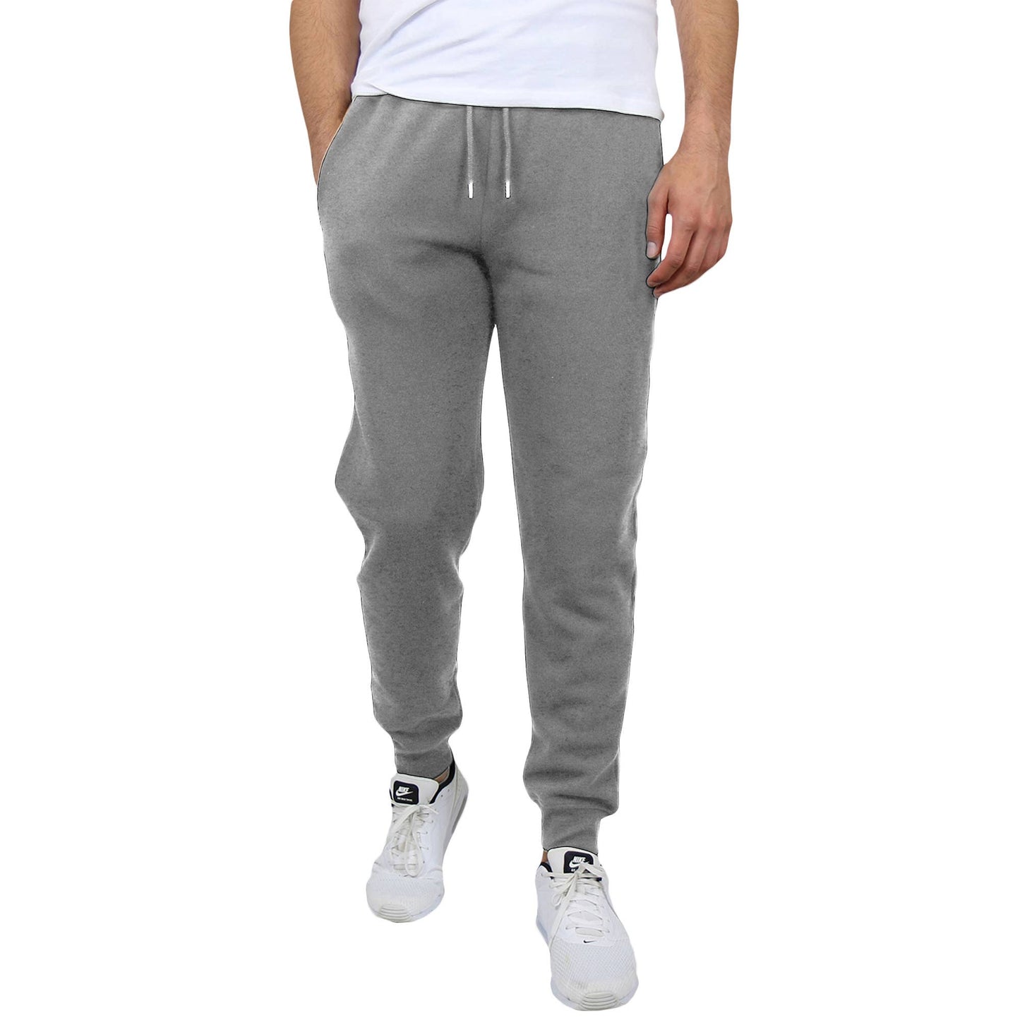 Galaxy By Harvic Men's Fleece Jogger Lounge Pants