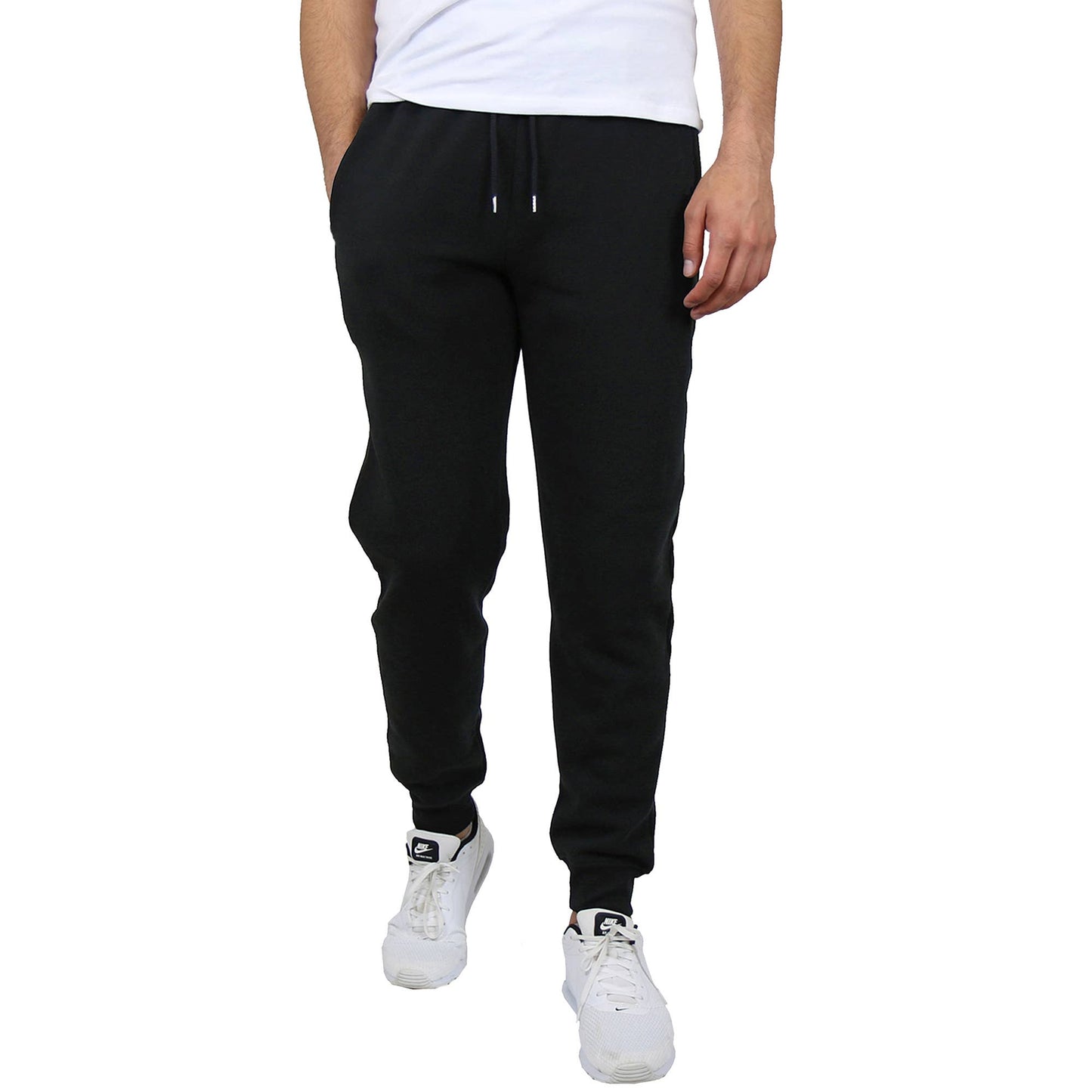 Galaxy By Harvic Men's Fleece Jogger Lounge Pants