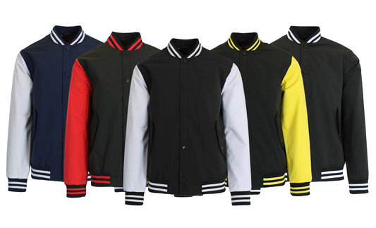 Spire By  Galaxy Classic Varsity Jacket